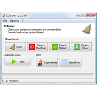 KCleaner app voor windows als opruimtool